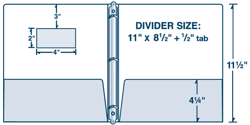 88-09 Three Ring Binder with Window