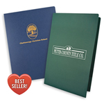 08-91 Budget Cutter&trade; Foil Stamped Two Pocket Folder