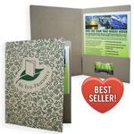 08-92-ECO Kraft Paper Recycled Folder