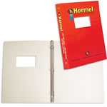 99-09 Three Ring Binder with Diecut Window, No Pockets 99-09 Three Ring Binder with Diecut Window, No Pockets