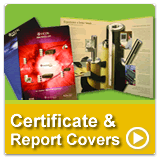 Certificate & Report Covers