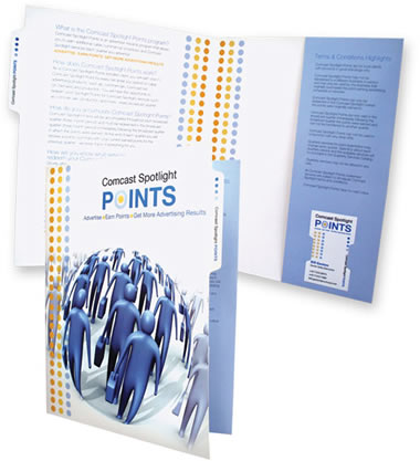 08-50 Vertical Pocket Folder with File Tab