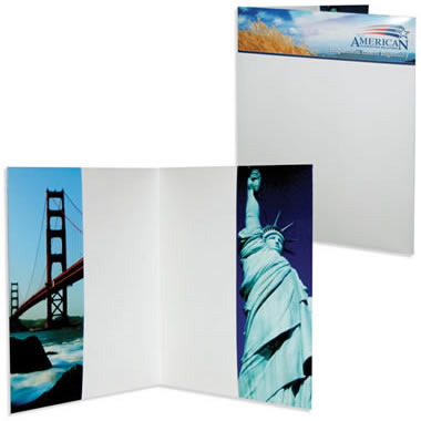 08-58 Two Vertical Pockets Folder