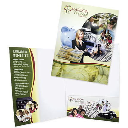 08-59 One Regular and One Vertical Pocket Folder