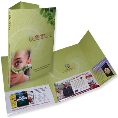 38-33 Three Panel Pocket Folder