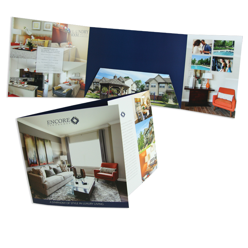 38-51 Three Panel Pocket Folder