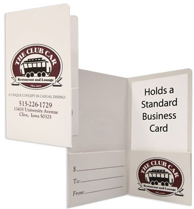 48-03 Small Two Pocket Folder
