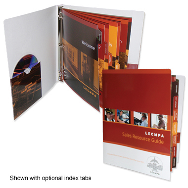 88-05 Three Ring Binder with CD Sleeve