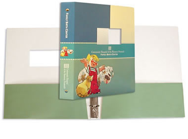 88-09 Three Ring Binder with Window