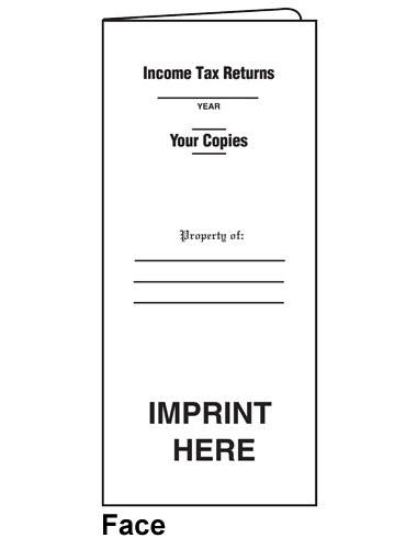 Income Tax Returns Document Folder