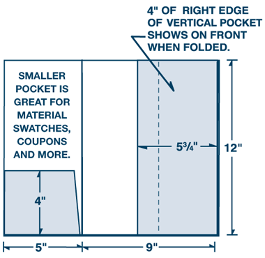 One Small and One Vertical Pocket Folder