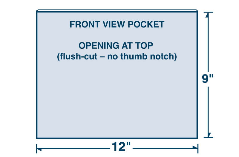 Pocket Page Wavy Cut