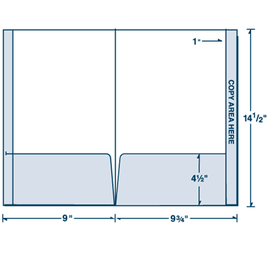 Legal Size Reinforced Edge File Tab Folder