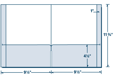 Reinforced Edge Folder with Continuous Pocket