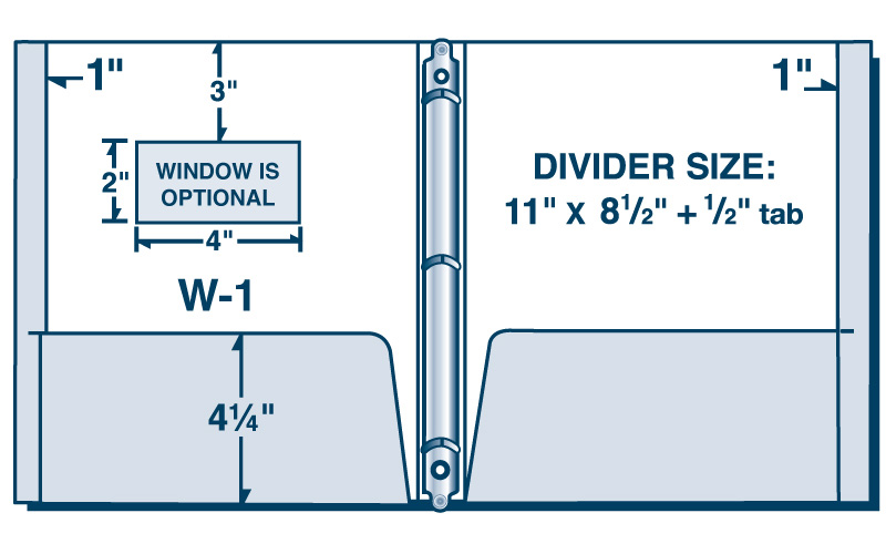 Three Ring Binder with Reinforced Edges