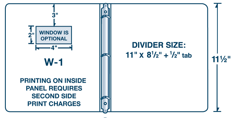 Three Ring Binder without Pockets