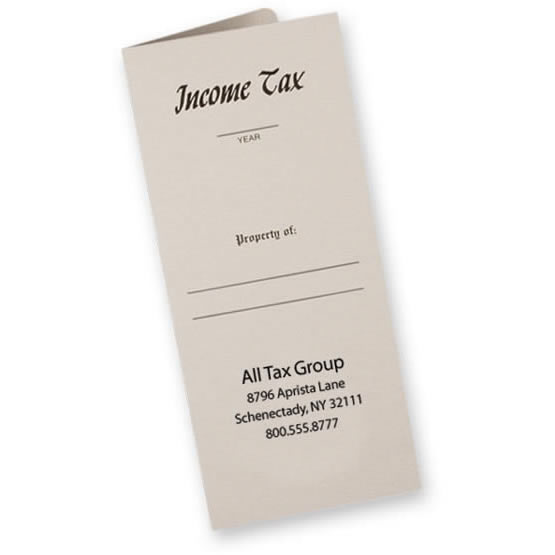 01-01-009 Income Tax Document Folder