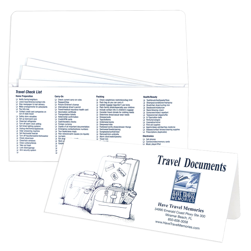 01-01-055 Travel Suitcase Document Folder