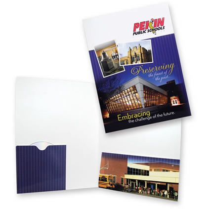 08-62 CD Sleeve and Right Pocket Folder