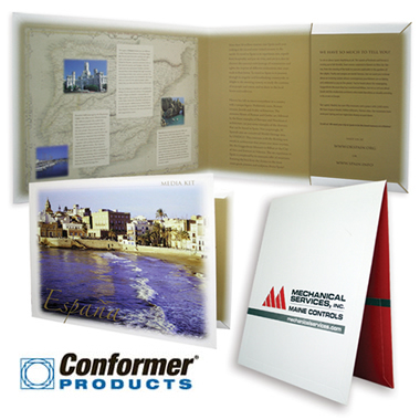 08-67-CON Conformer® Matchbook Style Folder - Holds up to 3/8"