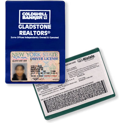 24-808 Vinyl Insurance Sleeve with Card Pocket