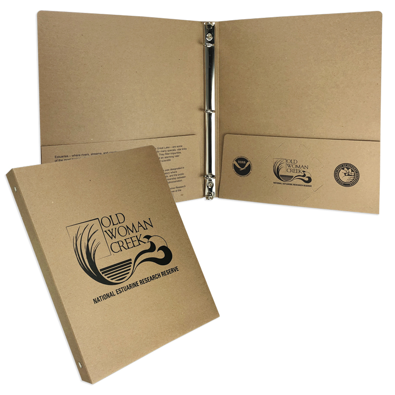 88-01-ECO Kraft Paper Recycled Binder