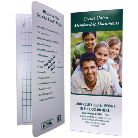 Credit Union Membership Folder