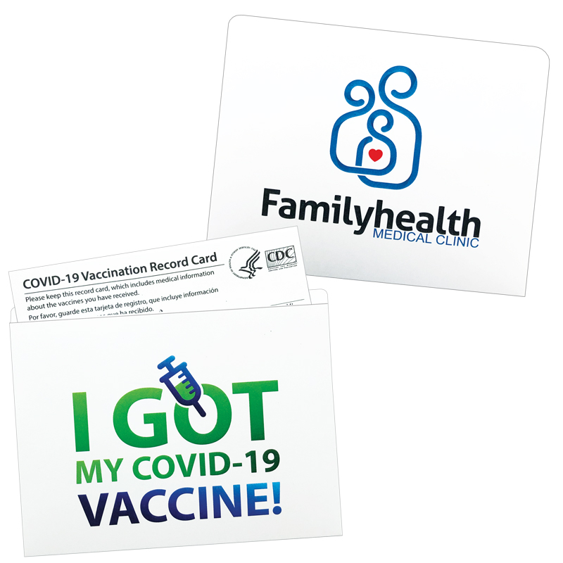D-19-07 Digital Vaccination 4" x 3" Card Sleeve