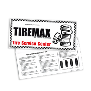 Tire Service Center Document Folder