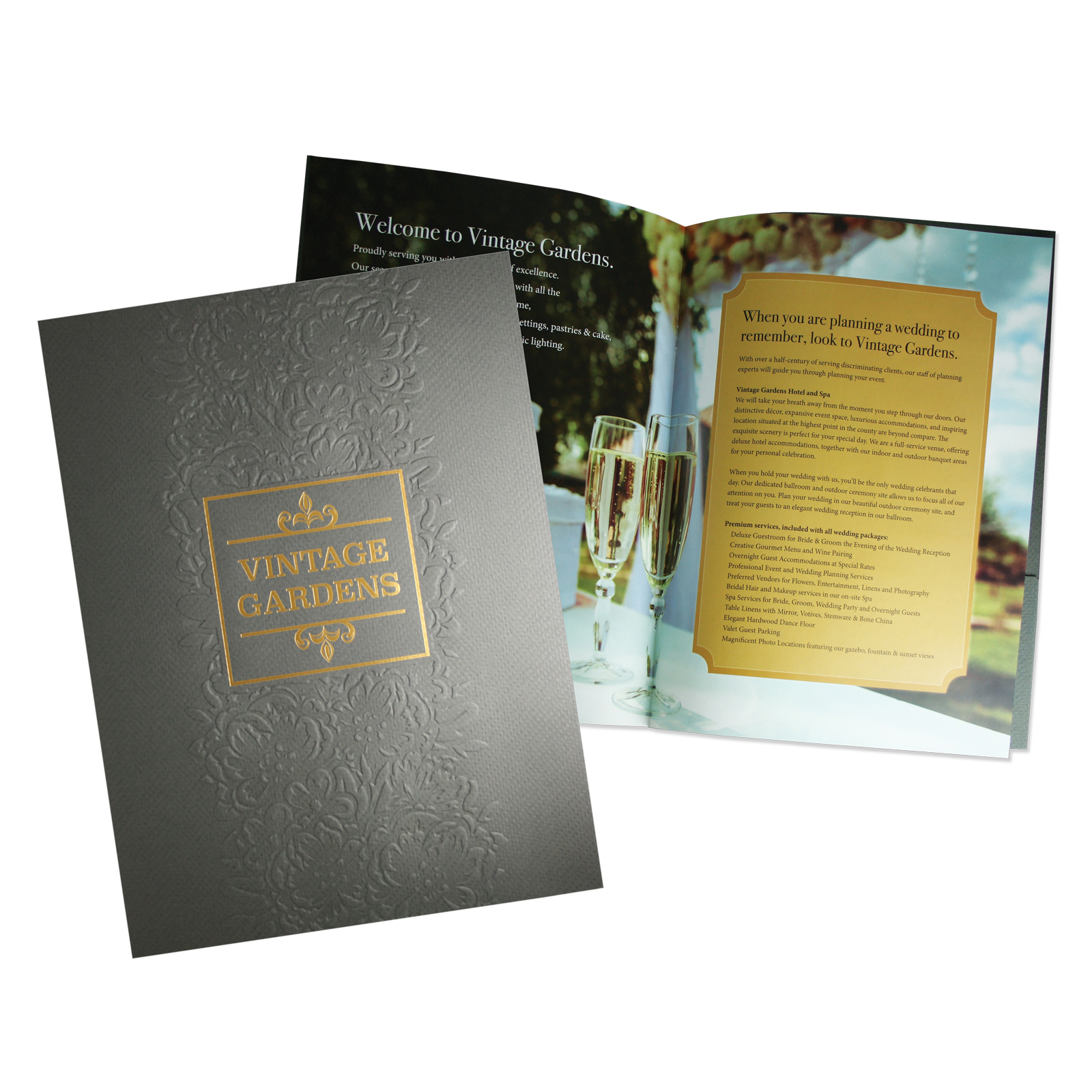 Oversize Emboss Registered to Foil