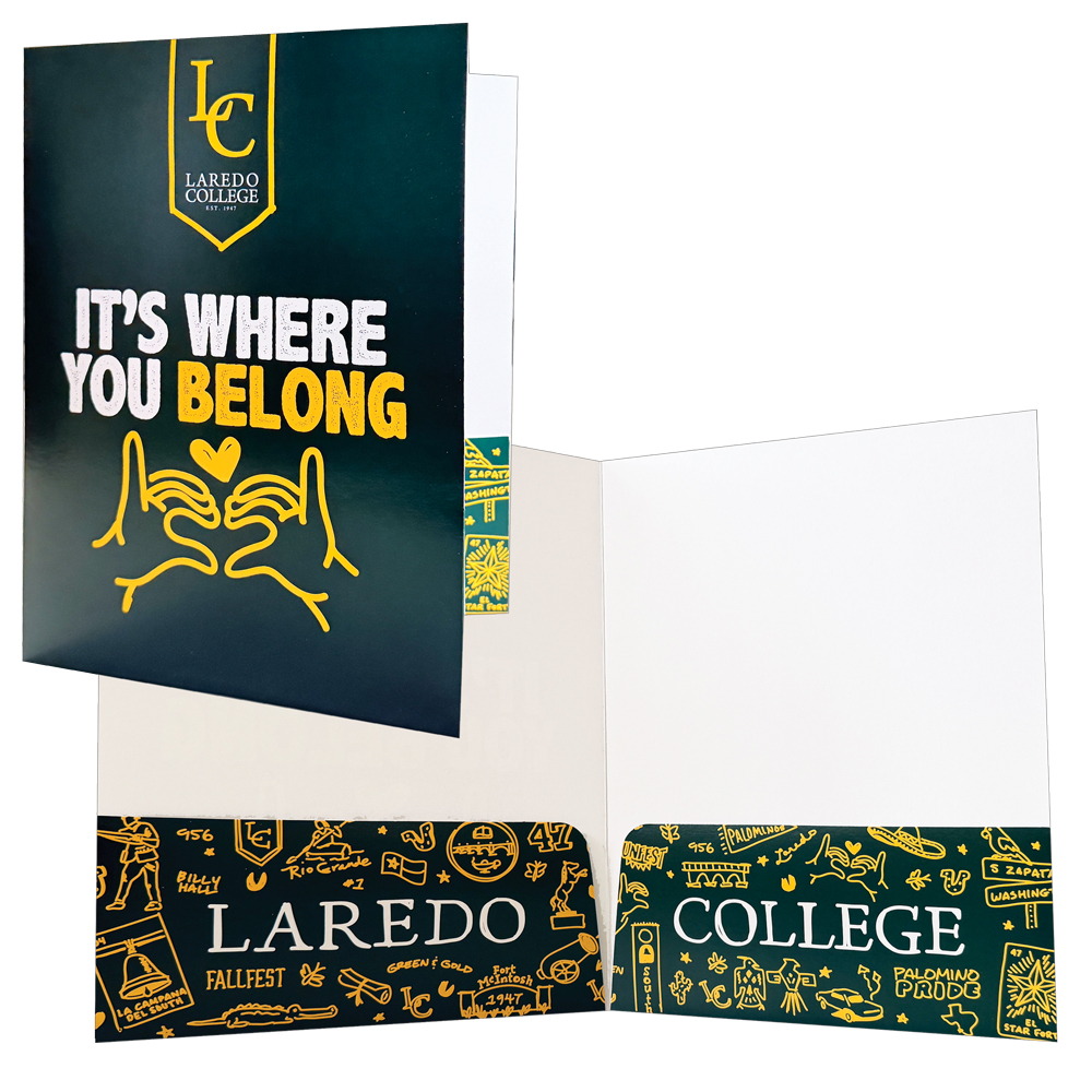 Four Color Process Printed Folder