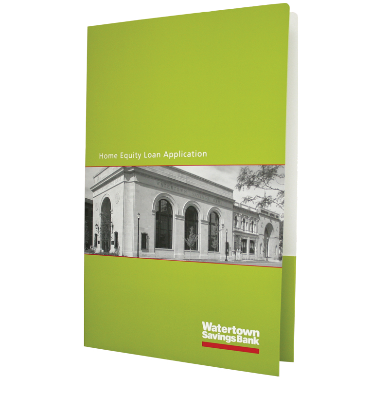 Legal Size One 3" Right Pocket Folder