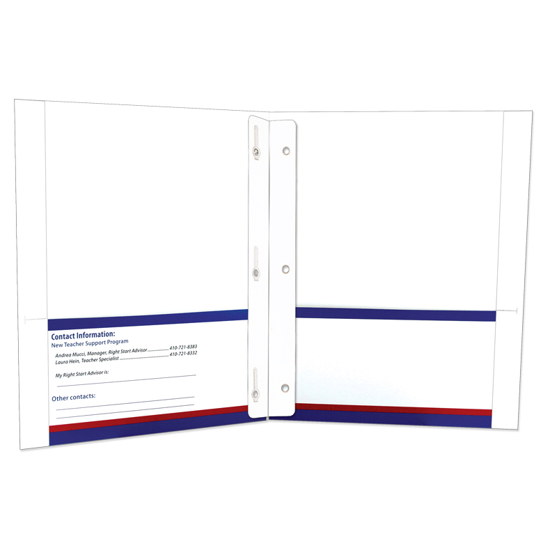Folder with Spine Attachments