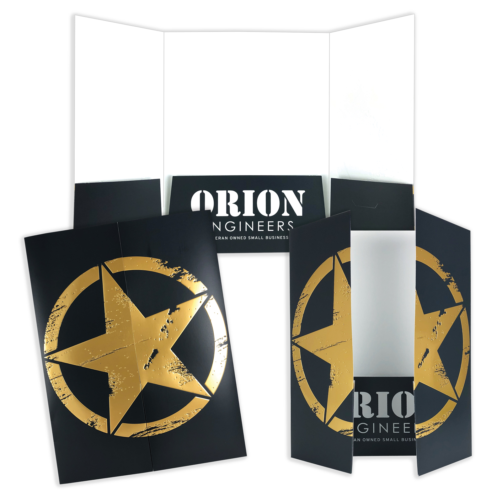 Large Registered Foil & Emboss