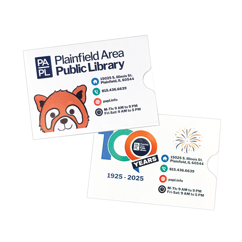 Four Color Process Printed Folder