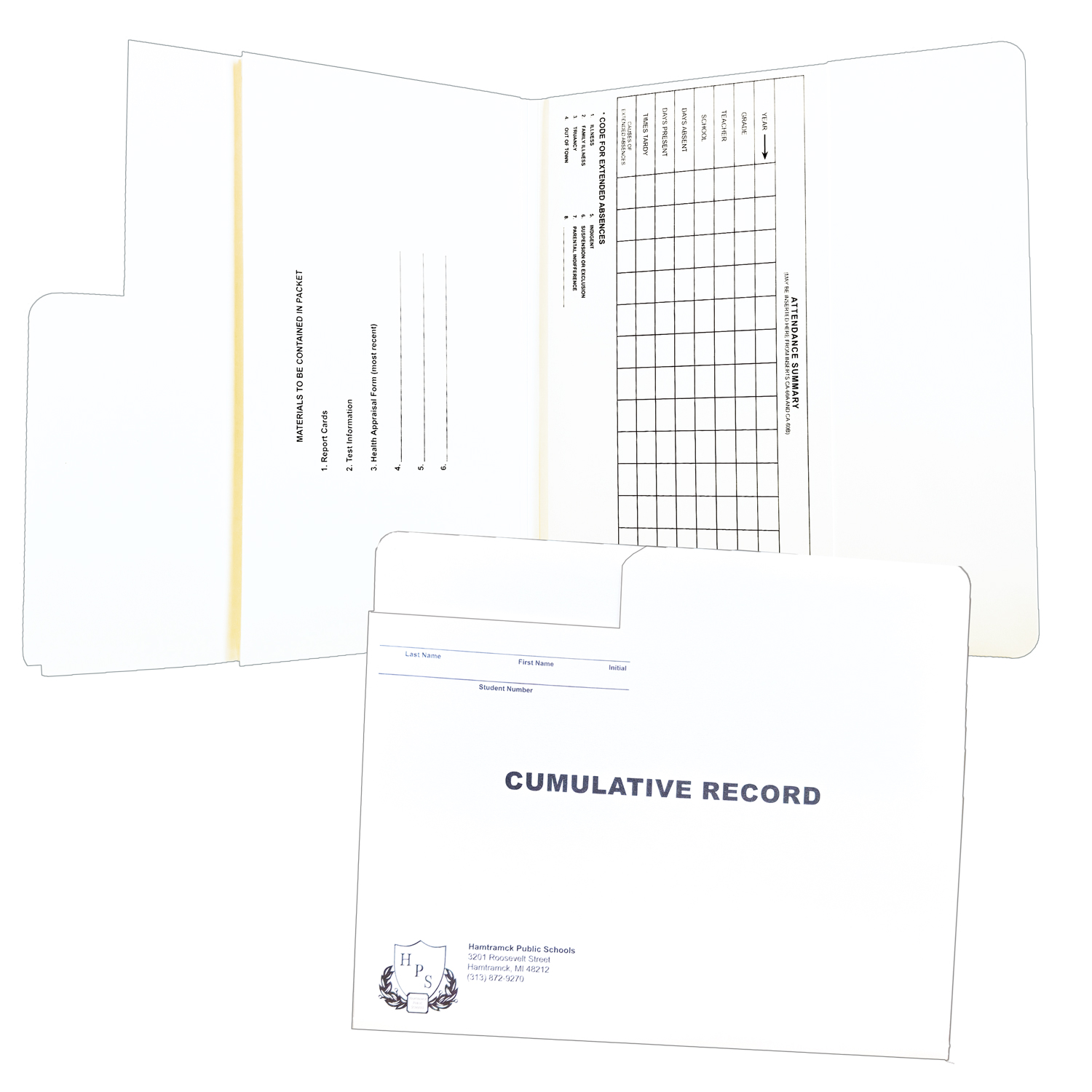 Exp Pkt File Folder